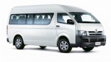 09 seater passenger (Toyota KDH van high roof) or similar.